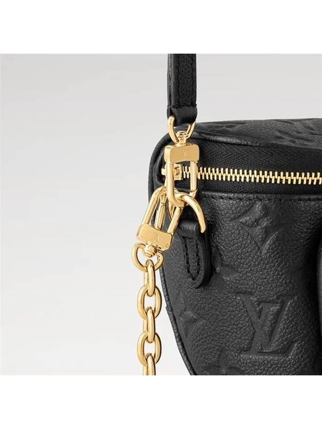 Mini Monogram Empreinte Leather Bum Bag Black - LOUIS VUITTON - BALAAN 3