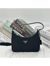 Re-Edition 2005 Saffiano Trimming Re-Nylon Shoulder Bag Black - PRADA - BALAAN 10