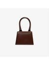 Le Chiquito Signature Leather Mini Tote Bag Brown - JACQUEMUS - BALAAN 4