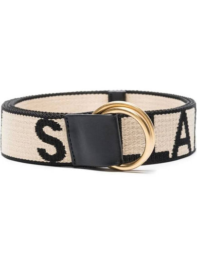 logo fabric belt beige - STELLA MCCARTNEY - BALAAN 2