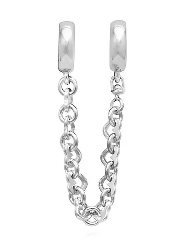 Women's Linked Heart Safety Chain Charm Silver - PANDORA - BALAAN 4