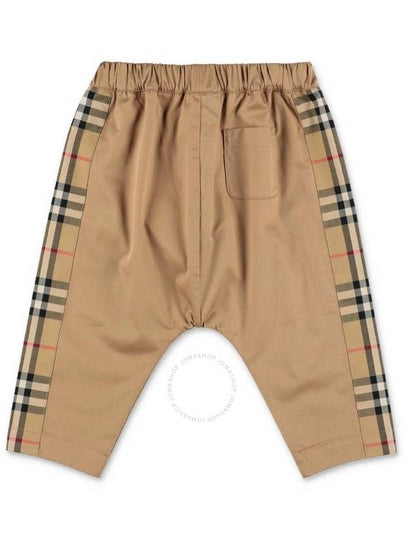 Burberry Newborn Ronny Vintage Check Panel Cotton Shorts, Size 6M - BURBERRY - BALAAN 2