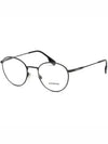 Glasses frame BE1373 1001 black metal round HUGO - BURBERRY - BALAAN 6