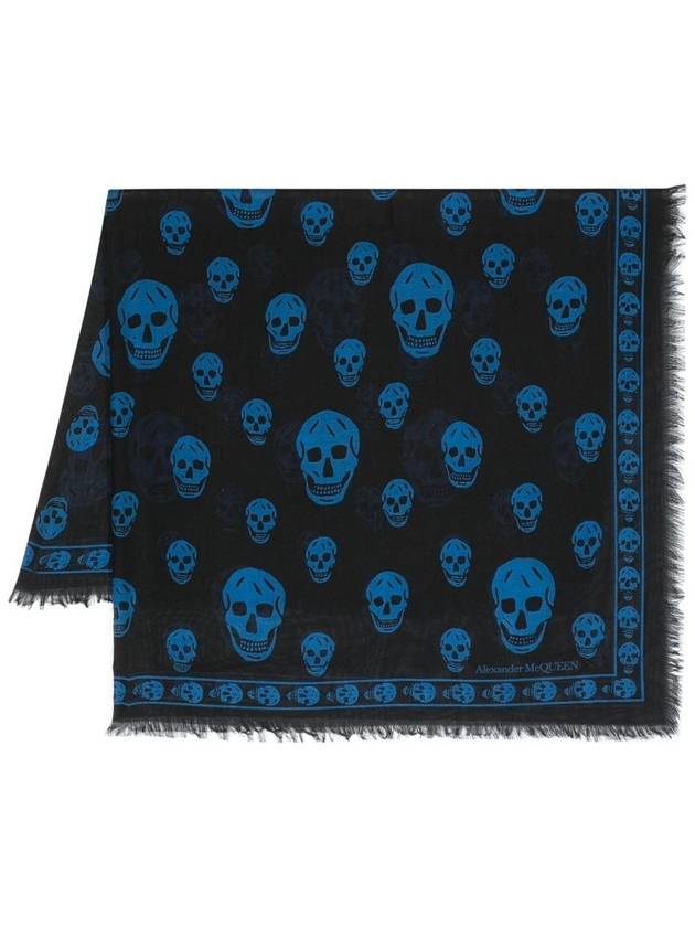 23 ss Biker Skull Silk Blend Scarf 5577174943Q1036 B0710242346 - ALEXANDER MCQUEEN - BALAAN 1