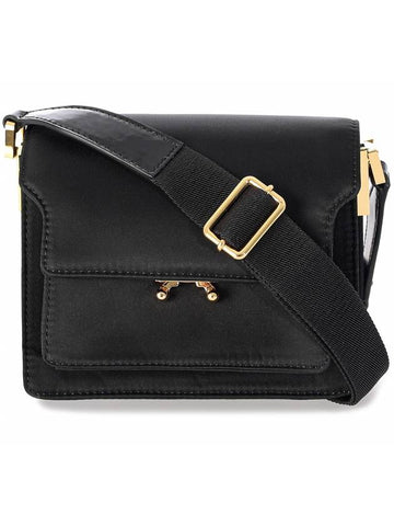 Trunk Mini Shoulder Bag Black - MARNI - BALAAN 1