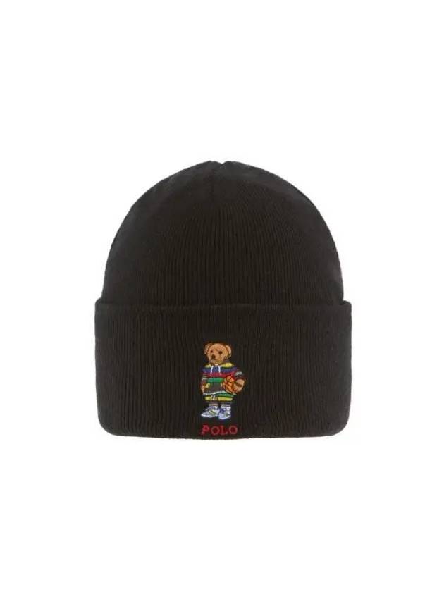 PC0907 001 Bear Beanie - POLO RALPH LAUREN - BALAAN 2