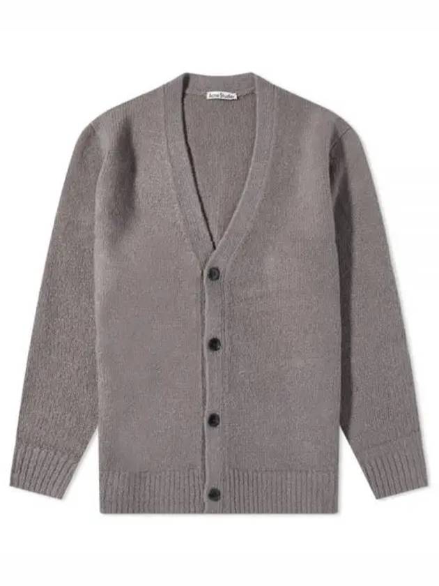 Wool Blend Cardigan Grey - ACNE STUDIOS - BALAAN 2