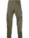 Chrome R Regular Zipper Cargo Straight Pants Green - CP COMPANY - BALAAN 2