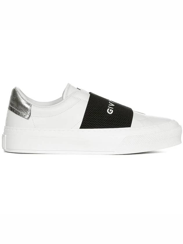 City Sports Logo Band Low Top Sneakers White - GIVENCHY - BALAAN 2