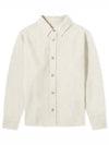 Bobby Corduroy Long Sleeve Shirt Ecru - A.P.C. - BALAAN 2