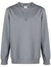 Metropolis Series Stretch Fleece Logo Sweatshirt Grey - CP COMPANY - BALAAN 1