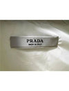 Women's Ivory Long Coat 86459 282 F0244 - PRADA - BALAAN 5