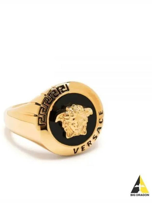 Men's Medusa Logo Ring Gold - VERSACE - BALAAN 2