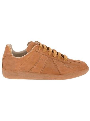 Women's Replica Low Top Sneakers Camel - MAISON MARGIELA - BALAAN 1