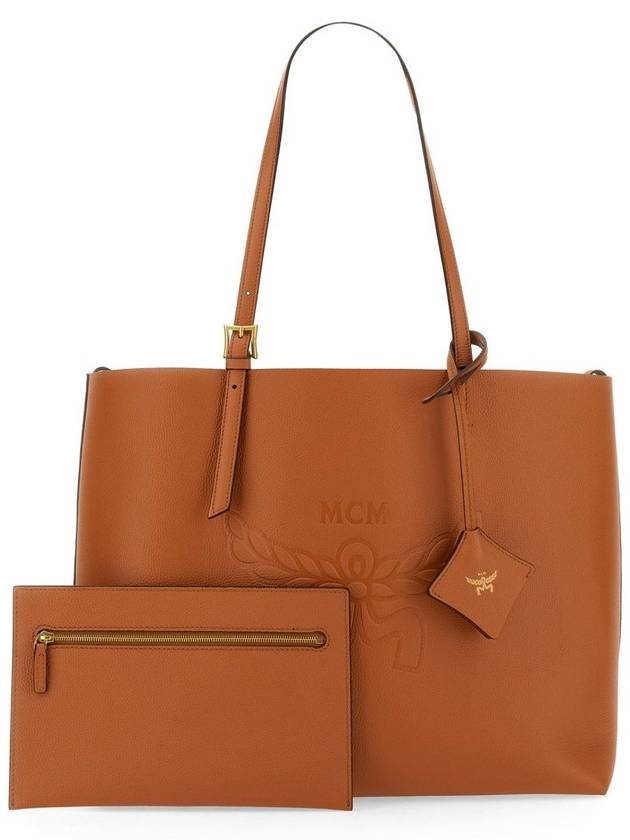 Tote Bag MWPESAC06 CO BROWN - MCM - BALAAN 3