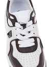 Nappa Leather One Stud Low Top Sneakers White Brown - VALENTINO - BALAAN 9