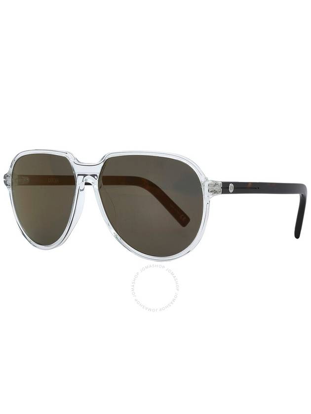 Dior DIORESSENTIAL AI Brown Pilot Men's Sunglasses DM40005I 26L 58 - DIOR - BALAAN 3