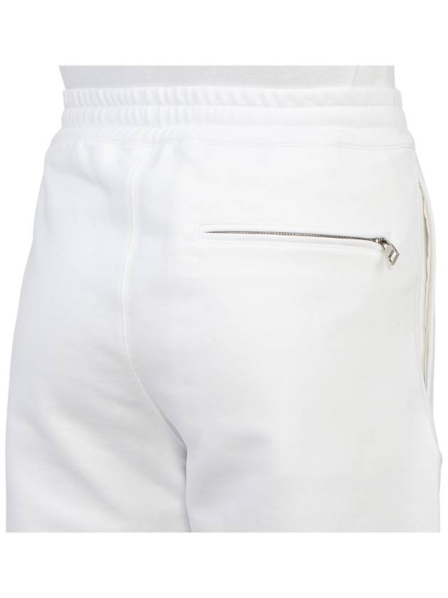 Men's Graffiti Logo Shorts White - ALEXANDER MCQUEEN - BALAAN 11