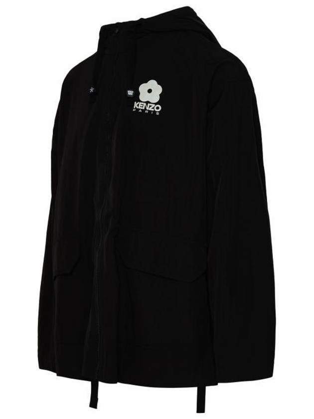 Men's Boke Flower 2.0 Windbreaker Black - KENZO - BALAAN 3