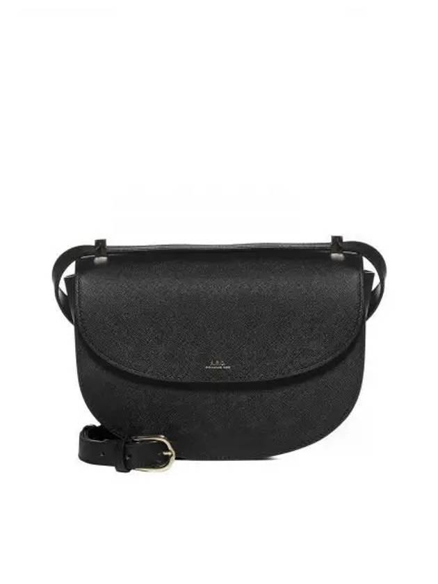 Half Moon Leather Cross Bag Black - A.P.C. - BALAAN 2