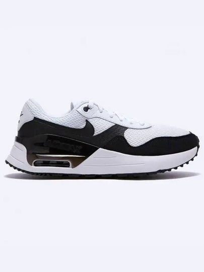 Air Max System Low Top Sneakers Black White - NIKE - BALAAN 2