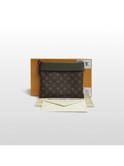 Louis Vuitton Monogram Canvas Pochette Tuilers Clutch M64034 - LOUIS VUITTON - BALAAN 2