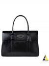 Bayswater Leather Shoulder Bag Black - MULBERRY - BALAAN 2