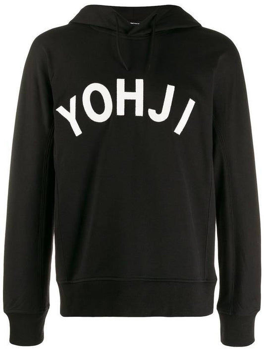 Men's Yoji Cotton Hoodie Black - Y-3 - BALAAN 1