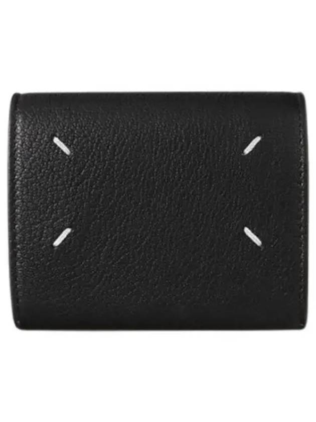 Stitch Snap Button Card Wallet Black - MAISON MARGIELA - BALAAN 2