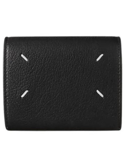 Stitch Snap Button Card Wallet Black - MAISON MARGIELA - BALAAN 2