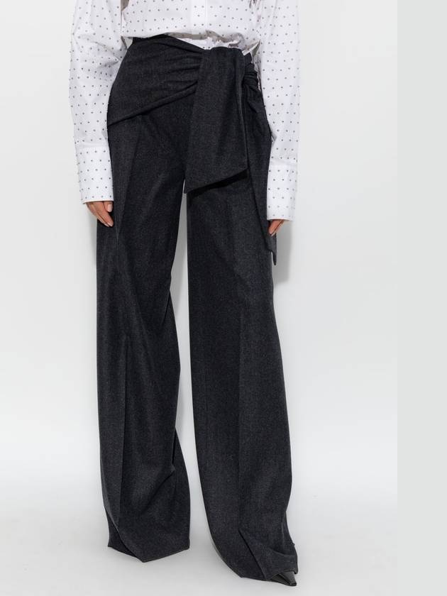 Max Mara Wool Trousers Arsenio, Women's, Grey - MAX MARA - BALAAN 3