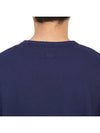 Lens Wappen Cotton Sweatshirt Navy - CP COMPANY - BALAAN 8