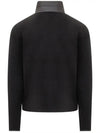 TRICOT Padded Wool Cardigan Black - MONCLER - BALAAN 3