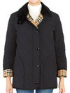 Diamond Quilted Thermoregulated Barn Jacket Black - BURBERRY - BALAAN 5