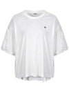 Volume sleeve blouse t-shirt MW3AE112 - P_LABEL - BALAAN 9