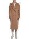 Madame Wool Cashmere Double Coat Tobacco - MAX MARA - BALAAN 3