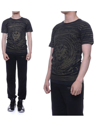 Men's Short Sleeve TShirt S4HJ601I210_176 - BALMAIN - BALAAN 1