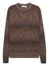 Logo Crew Neck Knit Top Brown - VIVIENNE WESTWOOD - BALAAN 2