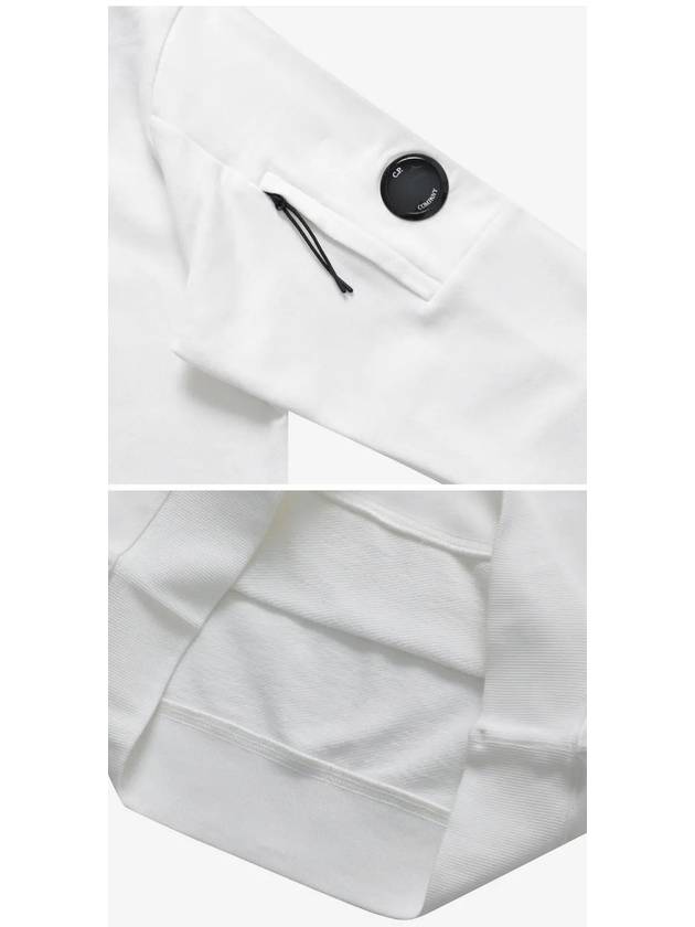 Lens Wappen Sweatshirt White - CP COMPANY - BALAAN 4