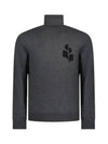 Enzo Logo Turtleneck Charcoal - ISABEL MARANT - BALAAN 2