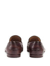 Jordaan Leather Loafers Brown Gold - GUCCI - BALAAN 5