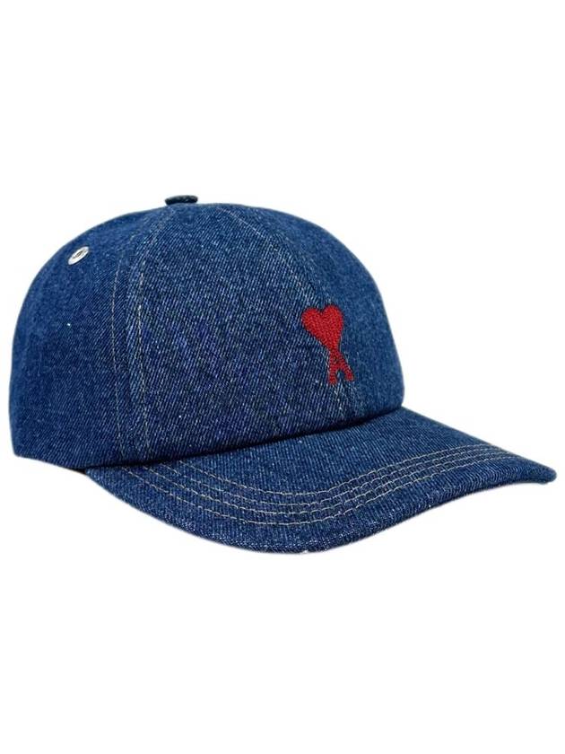 Heart Logo Cap UCP006 480 - AMI - BALAAN 1