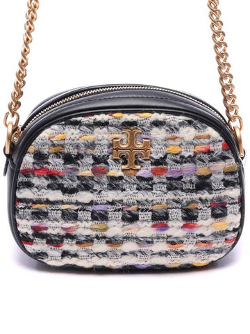 Women’s Kira Tweed Cross Bag 77006_272_21S - TORY BURCH - BALAAN 1