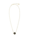 Logo Metal Necklace Black - MIU MIU - BALAAN 1