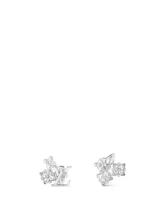 Loulougram Earrings Silver - LOUIS VUITTON - BALAAN 1