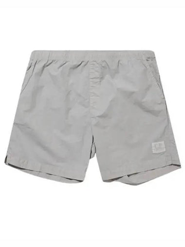 Flat Nylon Logo Patch Swim Pants Shorts Short - CP COMPANY - BALAAN 1