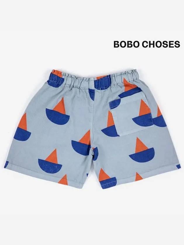 Kids Boat Woven Shorts 123AC079 400 - BOBO CHOSES - BALAAN 3