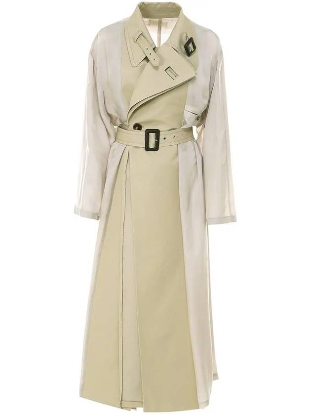 Panelled Trench Coat Beige - MAISON MARGIELA - BALAAN 3