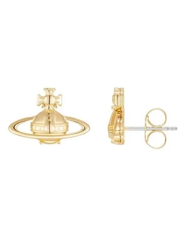 Women's Suzie Stud Earrings Gold - VIVIENNE WESTWOOD - BALAAN 3