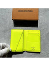 Monogram Pocket Organizer Men s Bicycle Wallet Neon Yellow M30949 - LOUIS VUITTON - BALAAN 6